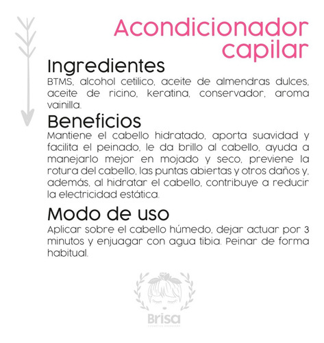 Imagen 2 de 6 de Acondicionador Capilar 120 Ml Tratamiento Cabello Maltratado