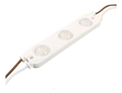 Modulo 3 Leds 1,5w Luz Cálida High Lumen 2 Unidades