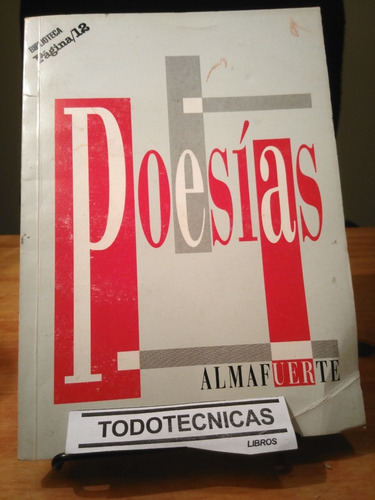 Imagen 1 de 2 de Poesias Almafuerte Biblioteca Pagina 12 -tt-