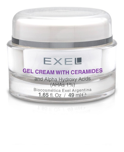 Gel Exel Cream Con Ceramidas Cutis Facial 50 Ml