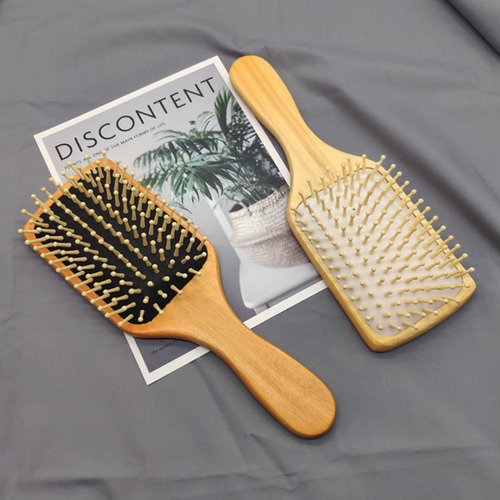 . Set De Cepillos De Madera Con Paletas For Todo Tipo De