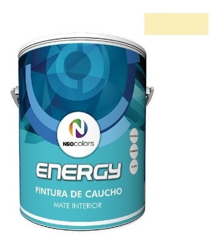 Pintura Caucho Tipo C Mantecado/marfil Galon Energy 