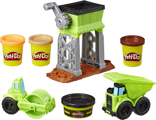 Imagen 7 de 7 de Play Doh Camiones Construcción Juguete Niño Original Hasbro