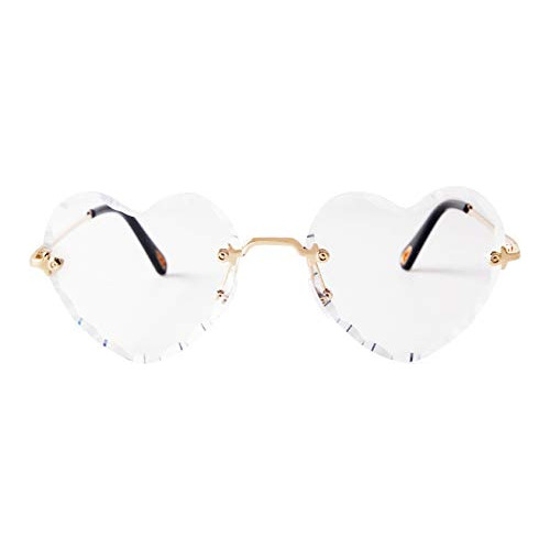 Gifiore Gafas De Sol Corazón Mujer Trendy Corazón Sin Pdmwm