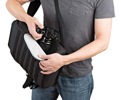 Mochila Lowepro Protactic 350 Aw Ii De Material Reciclado