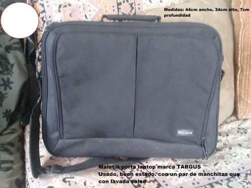 Maletín Porta Laptop Marca Targus