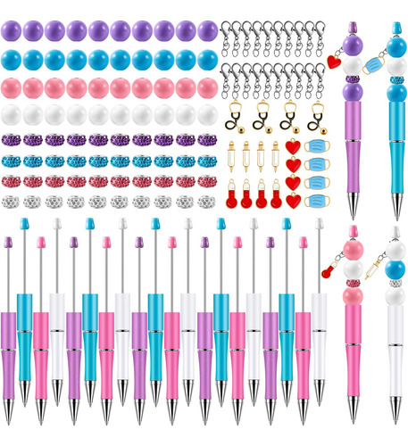 Fuutreo 20 Bolígrafos Con Cuentas Enfermera, Bolígrafos Con