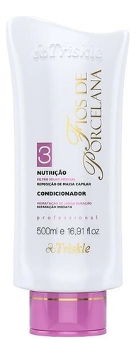 Triskle Fios De Porcelana Nutrição Condicionador 500ml