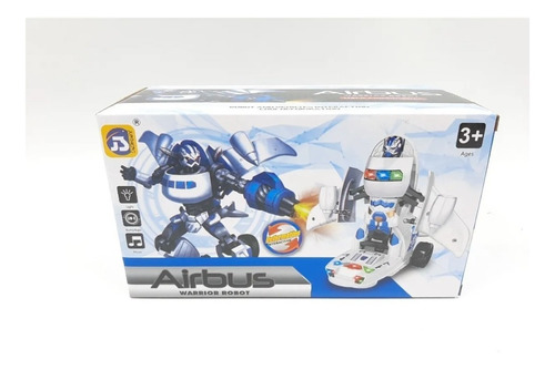 Avion Airbus Warrior Robot Transformer