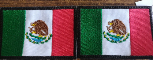 Banderas De Mexico- Bordadas