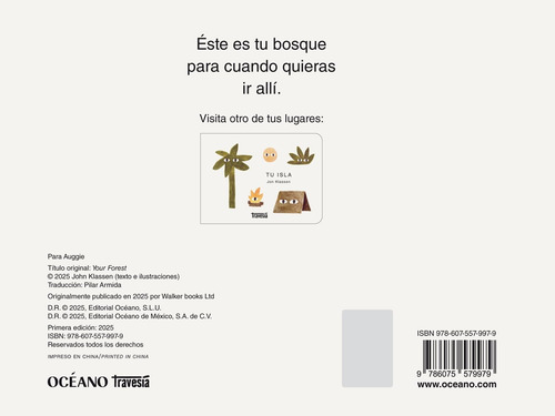 Tu Bosque - Jon Klassen ( Tapa Dura)
