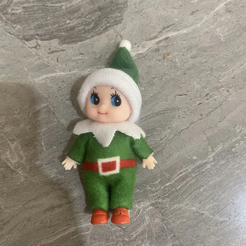 Muñeca Pequeña De Elfo Navideño Para Bebé, 7 Piezas