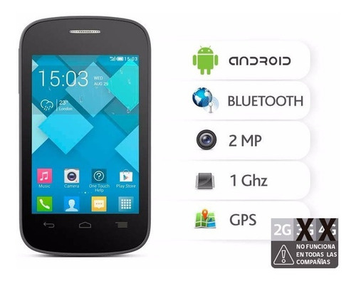 Alcatel Con Android Whasapp Libre Nuevo