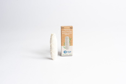 Imagen 3 de 4 de Hilo Dental Biodegradable Meraki Refill Eco Friendly Vegano