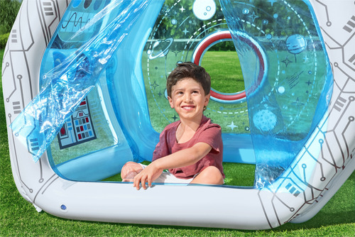 Centro De Juegos Inflable Estación Espacial Mod. 52632