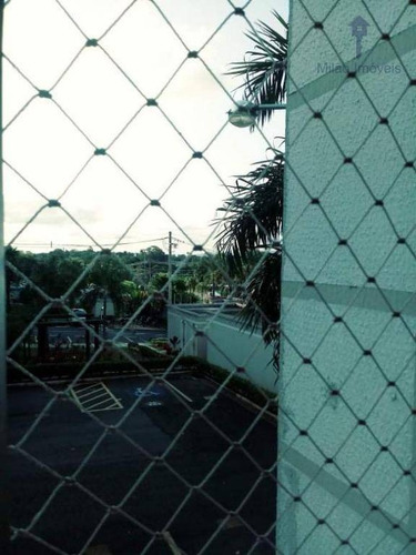 Apartamento 2 Dormitórios À Venda, 47 M², Condomínio Parque Sicília Em Votorantim/sp - Ap1450