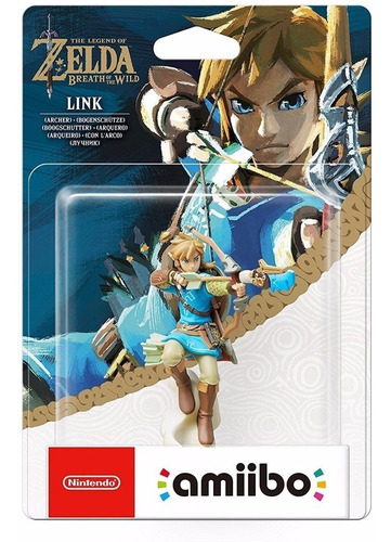 Amiibo Link Archer Arqueiro Zelda Breath Of The Wild Switch