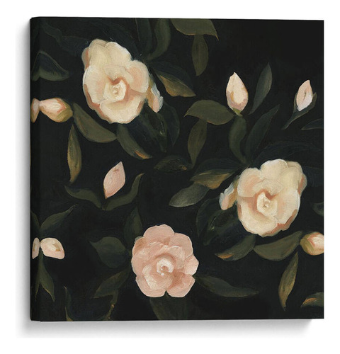 Canvas Lab Cuadro Tarde Gardenias I 90x90, Emma Scarvey