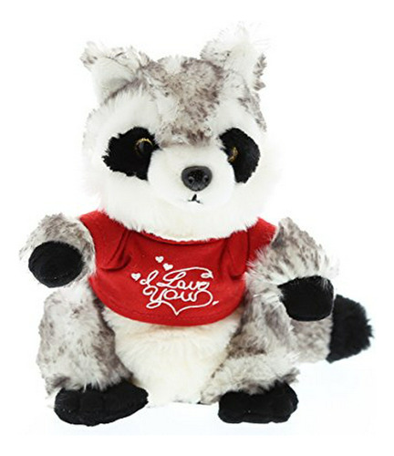 Oso De Peluche - Dollibu Raccoon I Love You Valentines Stuff