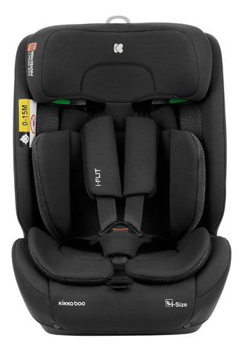Cadeira De Carro I-flit (76-150cm) Black Kikkaboo