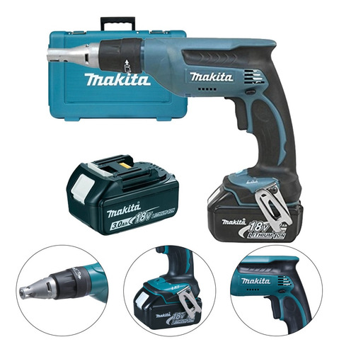 Parafusadeira A Bat 18v P/gesso Dfs451rfe - Makita