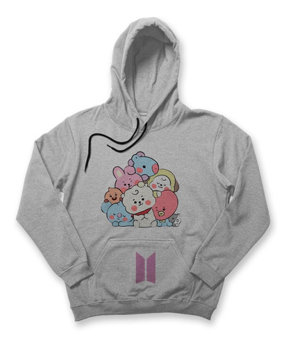 Sudadera Bts Personajes Caricatura  Niños / Mujer/ Hombre