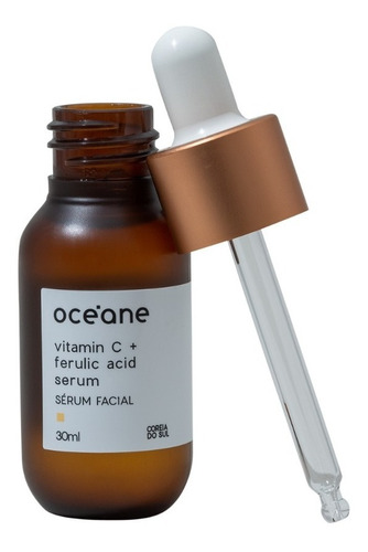 Sérum Facial De Vitamina C E Ácido Ferulico - Océane Momento de aplicação Dia/Noite Tipo de pele Seca