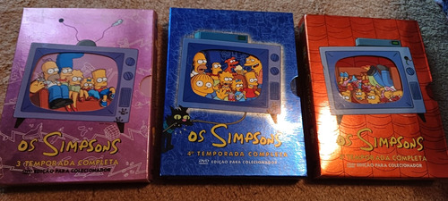 Os Simpsons - Temporadas 1 - 4 Edição De Colecionador (Usado)