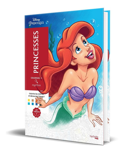 Libro Colorea Y Descubre El Misterio [ Princesas De Disney] 