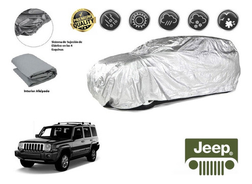 Lona Cubreauto Afelpada Premium Jeep Commander 5.7l 2007