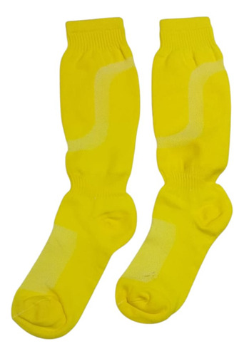 Calceta De Futbol Para Adulto Color Amarillo