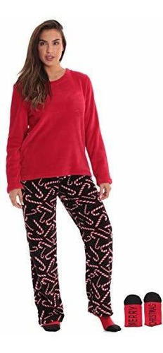 Conjunto De Pantalon De Pijama Para Mujer De Just Love Plus