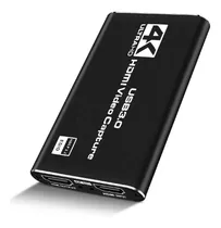 Comprar Capturadora Hdmi 4k Ultra Video Audio Mic In Streaming 3.0