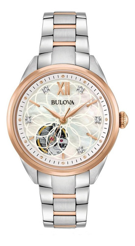 Reloj Bulova Diamond 98p170 Original E-watch