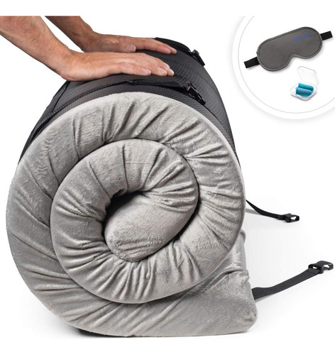 Colchón Viscoelástico Portátil Para Camping Y Cuna