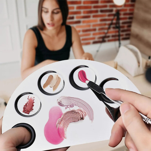 Paleta Mezcla Maquillaje Bandejas Mezcla