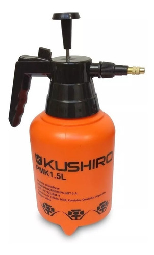 Pulverizador Fumigador Mano 1,5l Kushiro Pico Bronce Pacheco