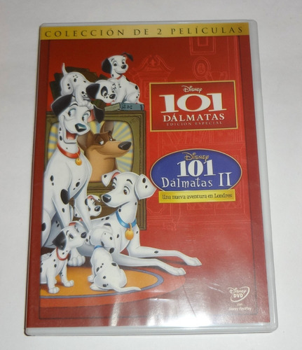 101 Dalmatas 1 Y 2  -   Dvd - Original - Impecable