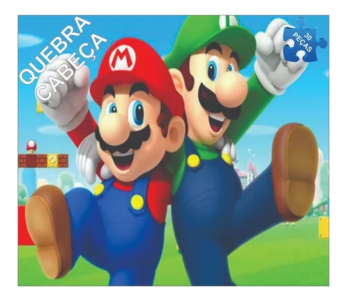 Quebra Cabeça de Super Mario no Jigsaw 365