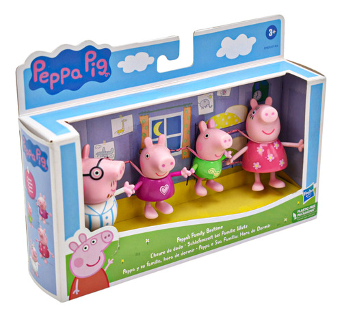 Peppa Pig Peppa Y Su Familia Hora De Dormir Set Hasbro Da
