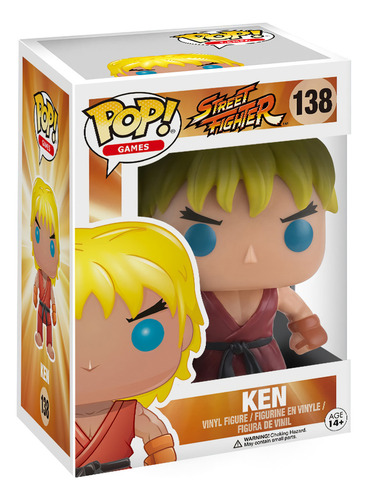 Ken #138 - Street Fighter - Funko Pop! Games