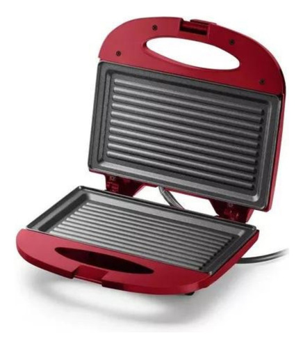 Sanduicheira E Minigrill Vermelha Multilaser - Ce148 Cor Vermelho