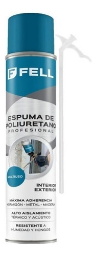 Espuma De Poliuretano Unisil 500 Ml Expansiva Instalacion