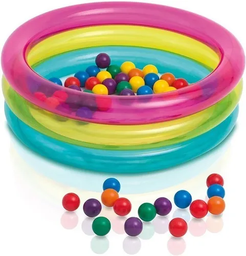 Piscina inflable online con pelotas