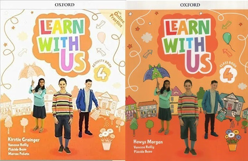 Learn With Us 4  - Student + Activity Book W/online Practice