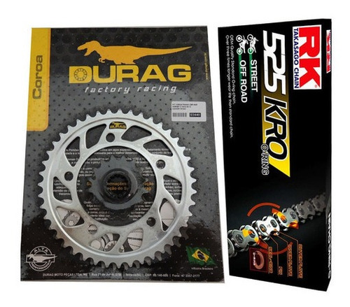 Kit Gs 800 F Adventure 13-16 Relaçã Transmis 42x17 Durag+rk