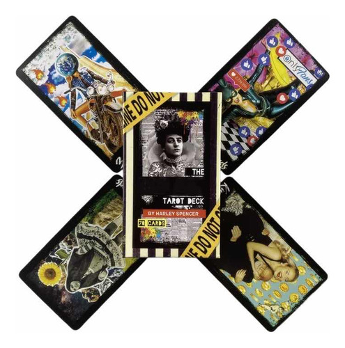Cartas Tarot The Bad Ass, Tarot Moderno, Juegos Para Fiestas