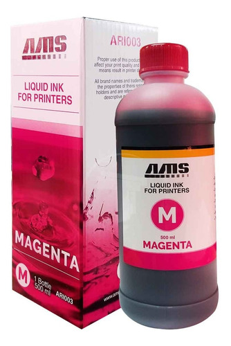 Imagen 3 de 7 de Tinta Universal Compatible Epson Hp Canon 500ml
