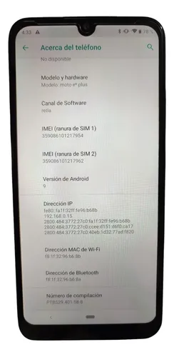 Motorola Moto E6 Plus Dual Sim Usado (Usado)