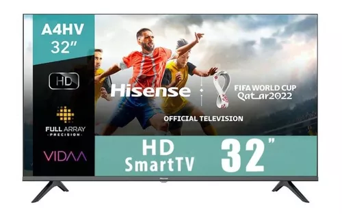 Pantalla Hisense 32 pulgadas HD VIDAA 32A4KV